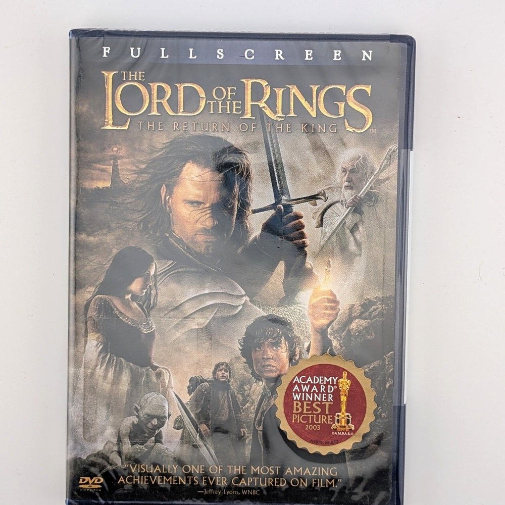 The Lord of the Rings: The Return of the King DVD Full Screen Sealed